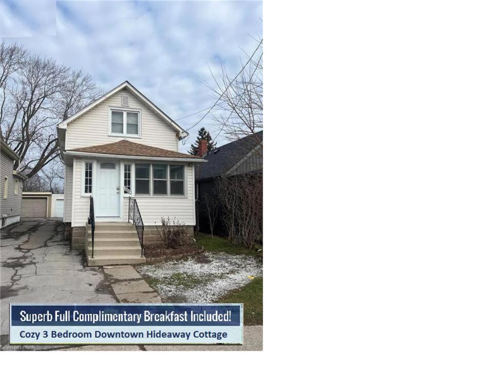 Cozy 3 Bedroom Downtown Cottage With Complimentary Breakfast Delivered Daily To The Rental Niagara Falls Exterior photo
